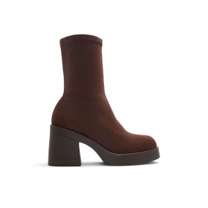 Botte Call It Spring Steffanie Femme Marron Foncé | YEX-769243