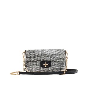 Sac Bandoulière Call It Spring Dreamie Femme Black/White | CIS-708142